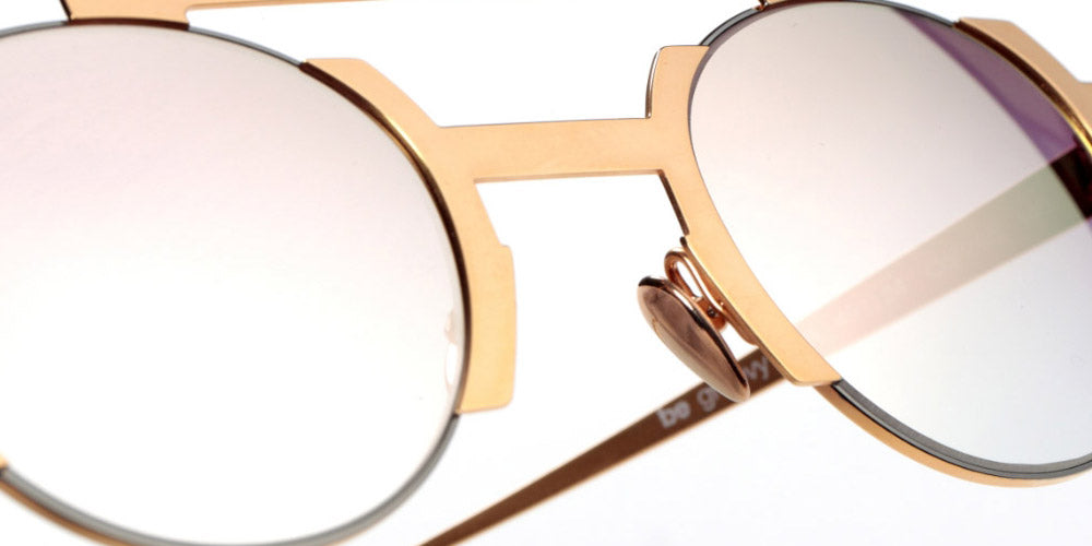 Sabine Be® Be Groovy Slim Sun - Polished Rose Gold / Polished Ruthenium Sunglasses