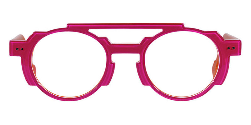 Sabine Be® Be Groovy Swell - Shiny Translucent Fichsia / White / Shiny Orange Eyeglasses