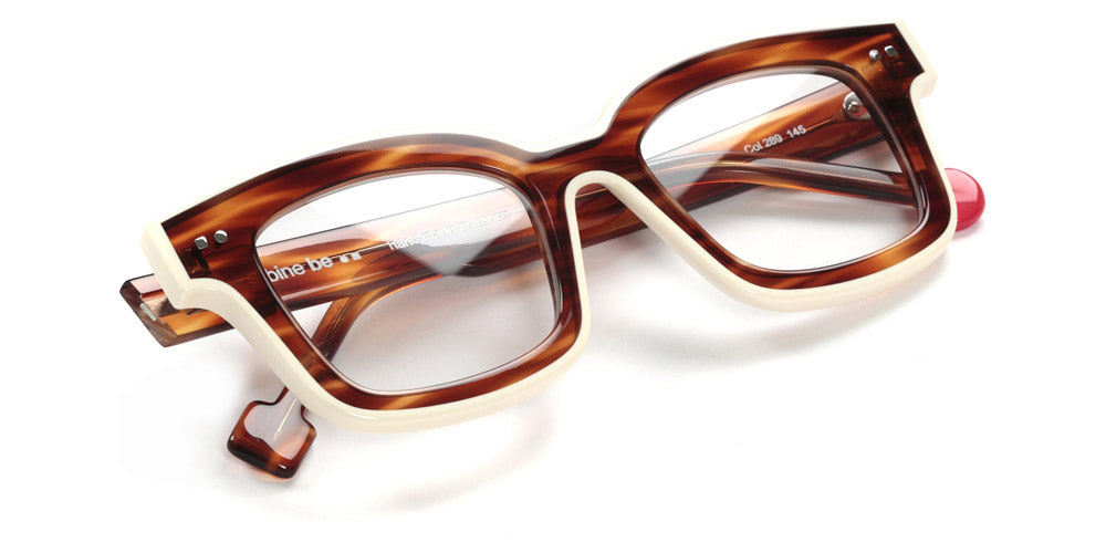 Sabine Be® Be Idol Line - Shiny Blonde Veined Tortoise / Shiny Ivory Eyeglasses