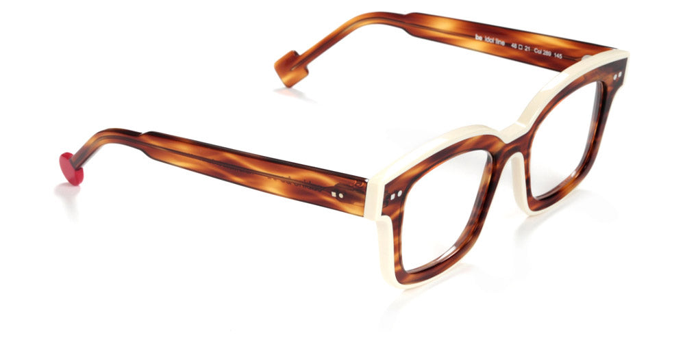 Sabine Be® Be Idol Line - Shiny Blonde Veined Tortoise / Shiny Ivory Eyeglasses