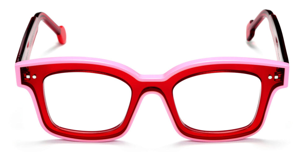 Sabine Be® Be Idol Line - Shiny Translucent Red / Shiny Pink Eyeglasses