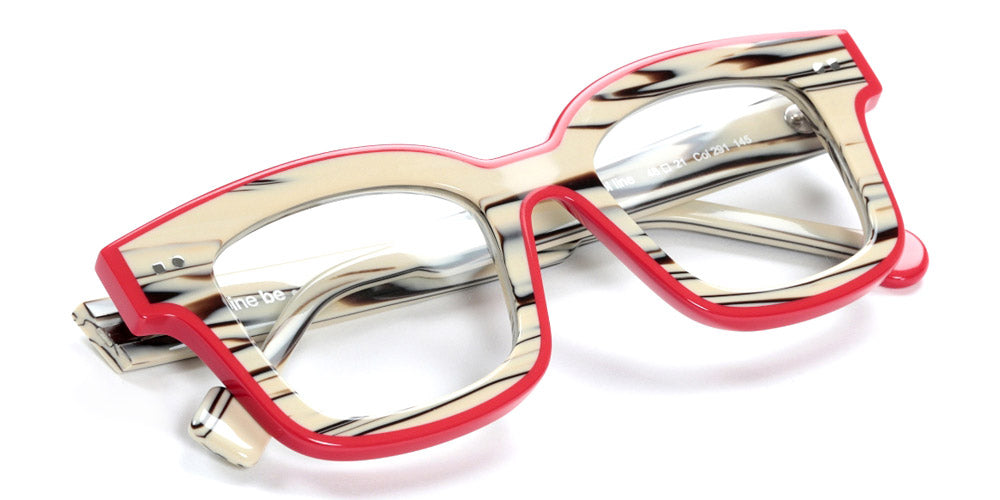 Sabine Be® Be Idol Line - Shiny Vanilla Choco / Shiny Red Eyeglasses