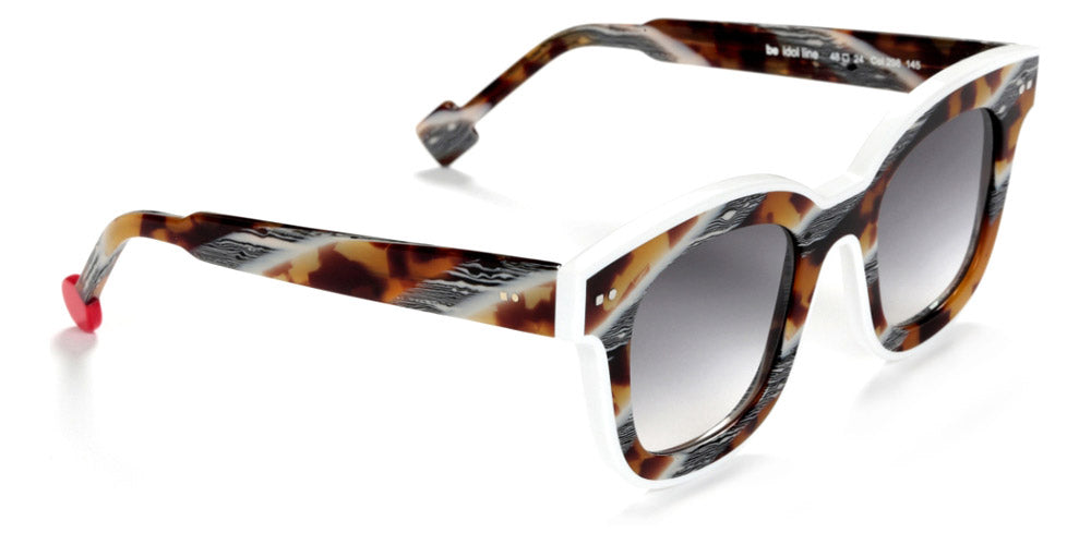 Sabine Be® Be Idol Line Sun - Shiny Vintage Tortoise / Shiny White Sunglasses