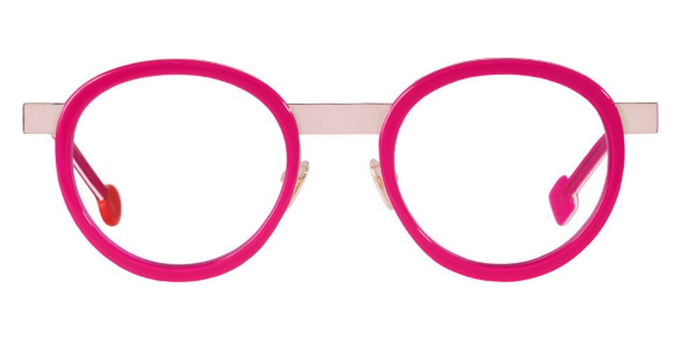 Sabine Be® Be Lucky - Shiny Fushia Pink/ Polished Rose Gold Eyeglasses