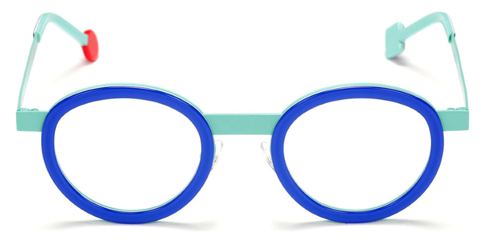 Sabine Be® Be Lucky - Translucent Majorelle Blue Glossy Turquoise White / Satin Turquoise Eyeglasses