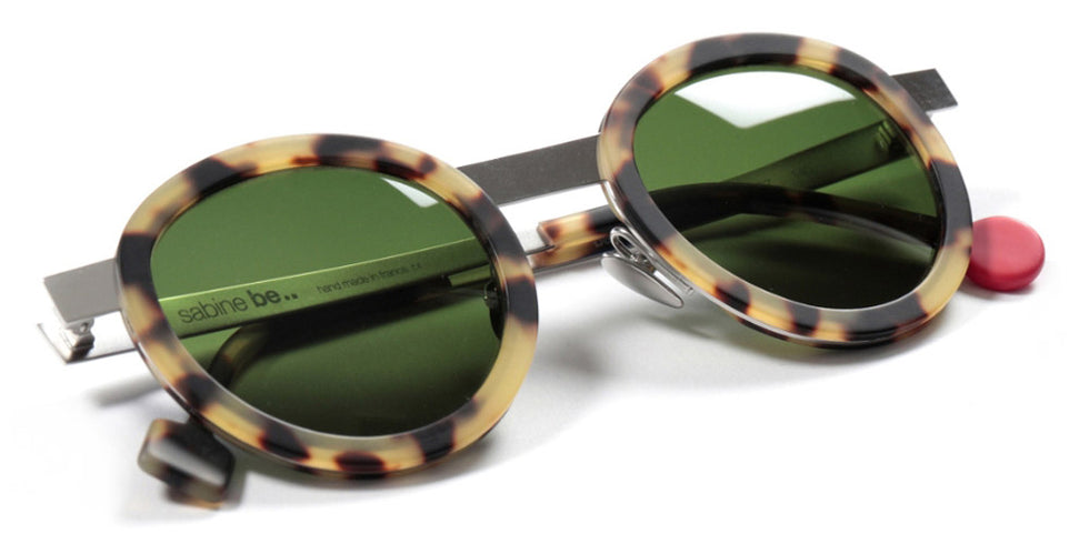 Sabine Be® Be Lucky Sun - Matte Tokyo Tortoise / Polished Palladium Sunglasses