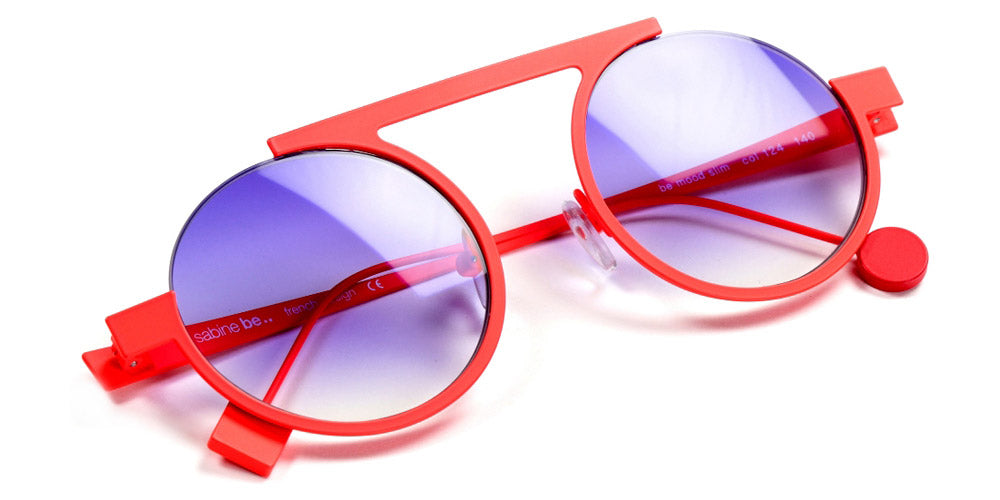 Sabine Be® Be Mood Slim Sun - Satin Neon Orange Sunglasses