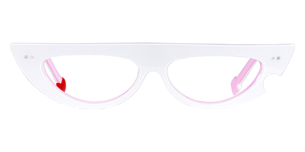Sabine Be® Be Muse - Shiny Crystal / White / Shiny Baby Pink Eyeglasses