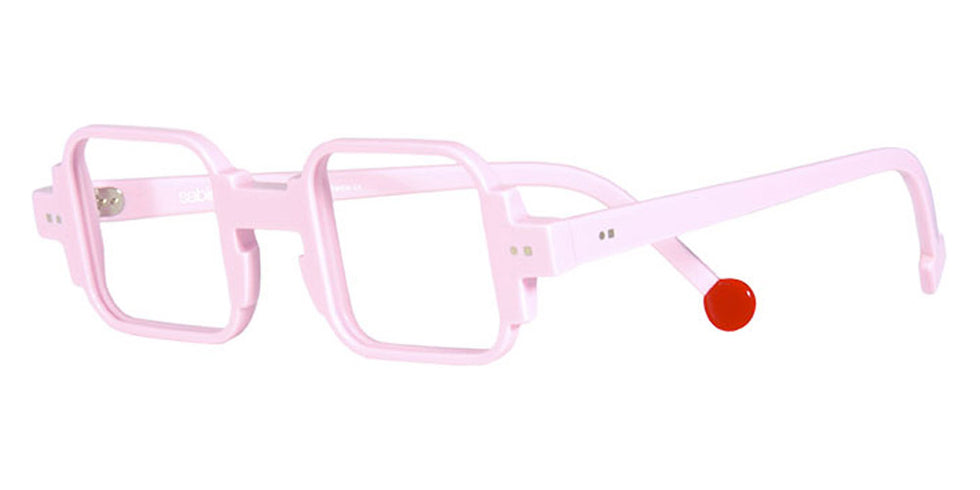Sabine Be® Be Square Swell SB Be Square Swell 151 42 - Shiny Baby Pink Eyeglasses