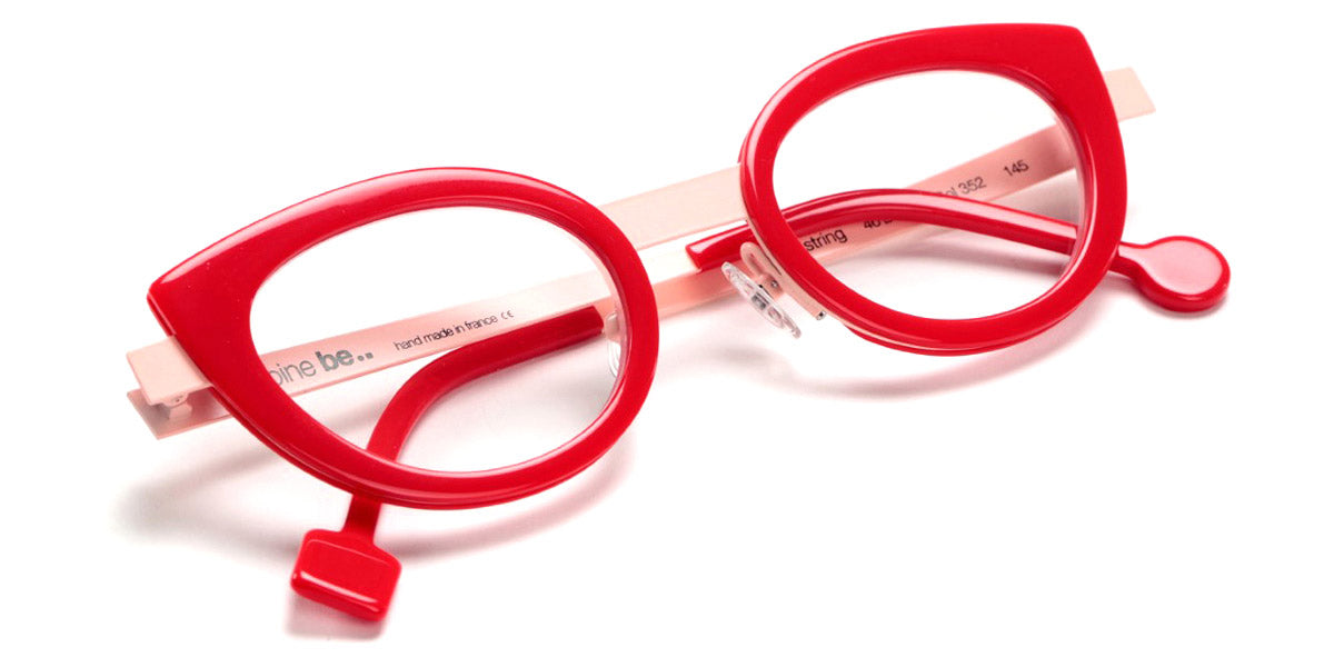 Sabine Be® Be String - Shiny Coral Satin / Satin Salmon Eyeglasses