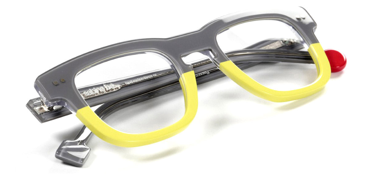 Sabine Be® Be Swag - Shiny Grey / Shiny Yellow Eyeglasses