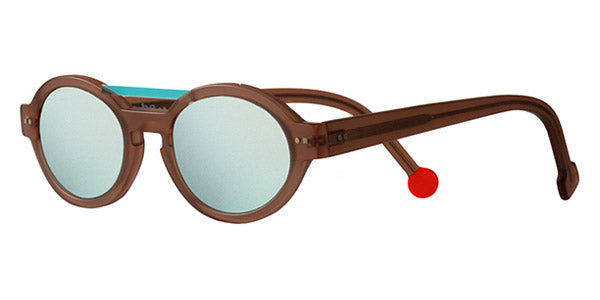 Sabine Be® Be Trendy Sun - Matte Translucent Beige / Satin Turquoise Sunglasses