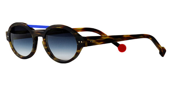 Sabine Be® Be Trendy Sun - Matte Veined Tortoise / Satin Blue Klein Sunglasses