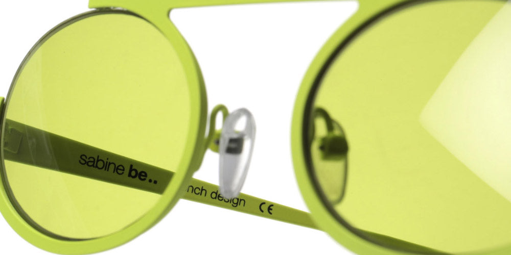 Sabine Be® Be Trust Slim Sun - Satin Neon Yellow Sunglasses