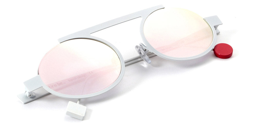 Sabine Be® Be Trust Slim Sun - Satin White Sunglasses
