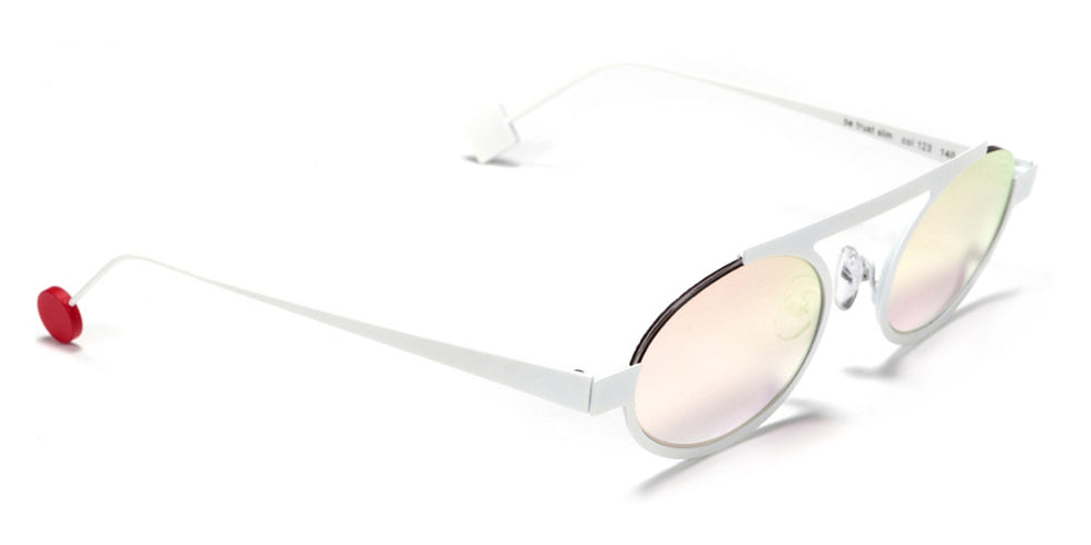 Sabine Be® Be Trust Slim Sun - Satin White Sunglasses