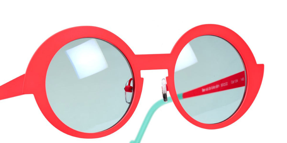 Sabine Be® Be Val De Loire Slim Sun - Satin Neon Orange Sunglasses