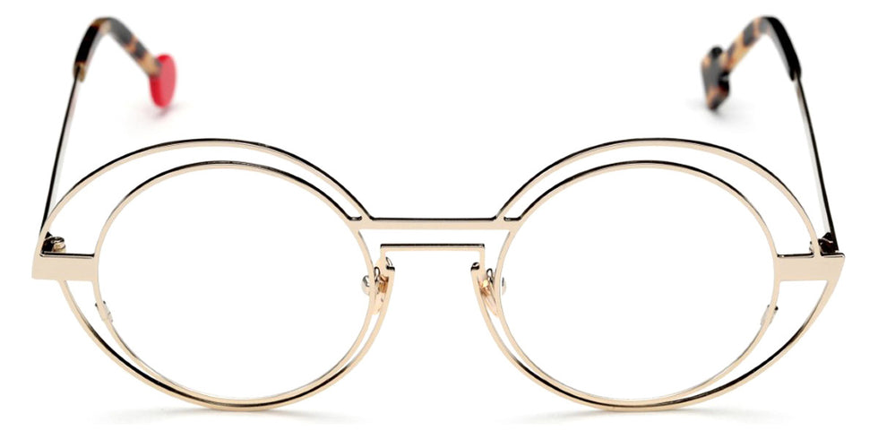 Sabine Be® Be Val De Loire Wire - Polished Pale Gold Eyeglasses