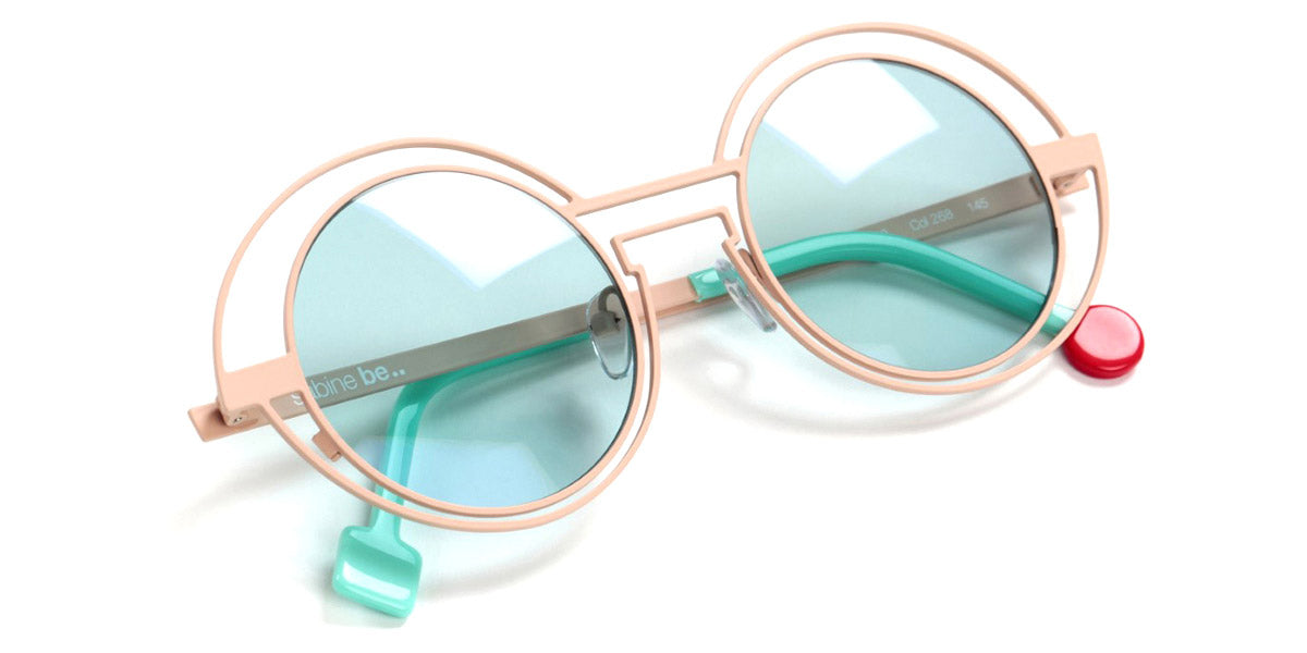 Sabine Be® Be Val De Loire Wire Sun - Satin Nude Sunglasses