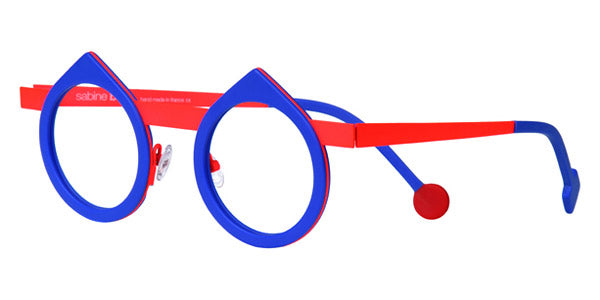 Sabine Be® Be Yin - Matte Blue Klein / Satin Neon Orange Eyeglasses