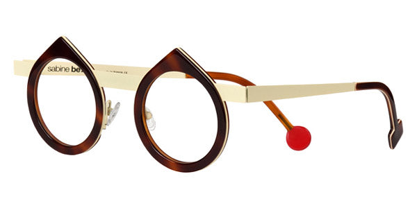 Sabine Be® Be Yin - Shiny Blonde Tortoise / Satin Ivory Eyeglasses