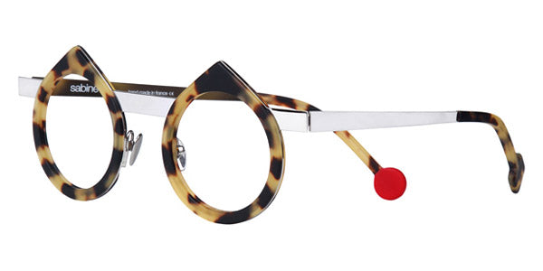 Sabine Be® Be Yin - Matte Tokyo Tortoise / Polished Palladium Eyeglasses