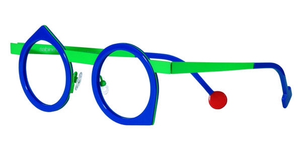 Sabine Be® Be Yoon - Shiny Blue Klein / Satin Neon Green Eyeglasses