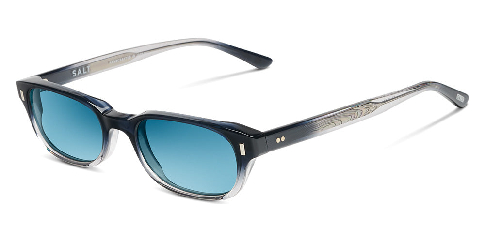 SALT.® BERTRAM SAL BERTRAM 003 53 - Coastal Fog/Glass Denim Sunglasses