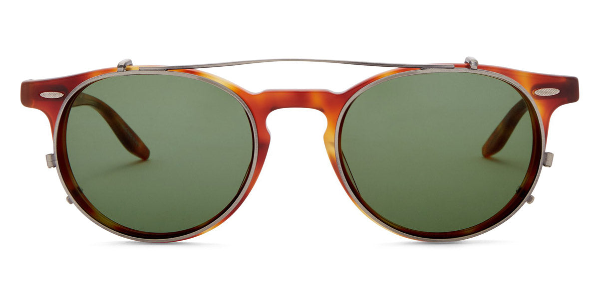 Barton Perreira® Banks - Pewter / Bottle Green Clip Only Eyeglasses