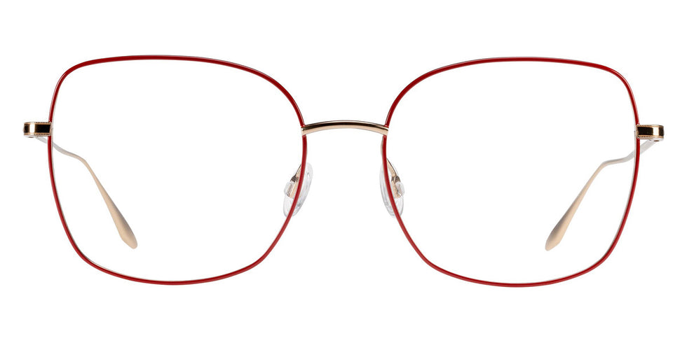 Barton Perreira® Camille - Gold/Ruby Enamel Eyeglasses