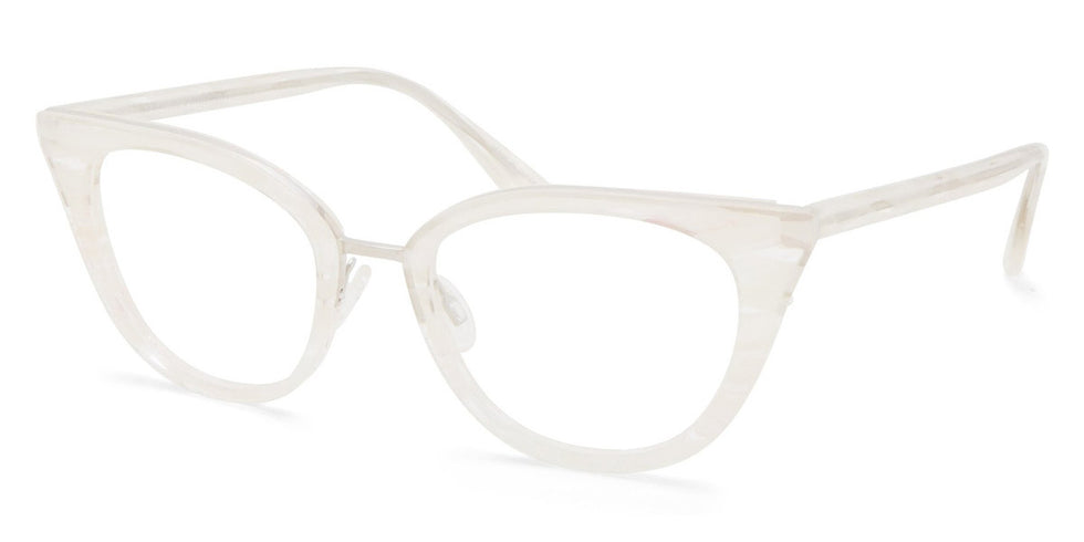 Barton Perreira® Dorian - Crystal Ivory Pearl / Silver Eyeglasses