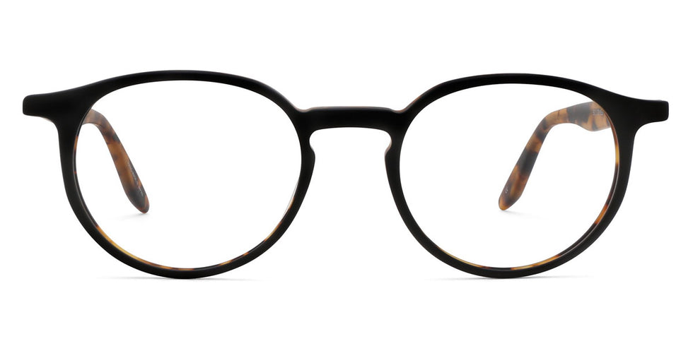 Barton Perreira® Norton - Matte Black Amber Tortoise Eyeglasses