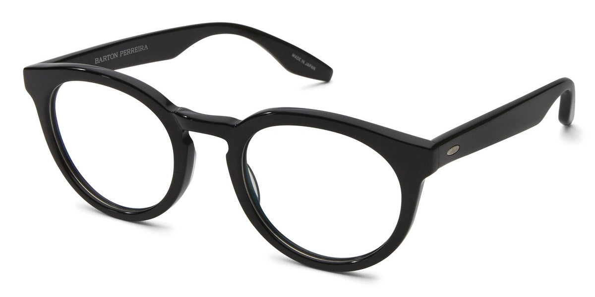 Barton Perreira® Rourke - Black Eyeglasses