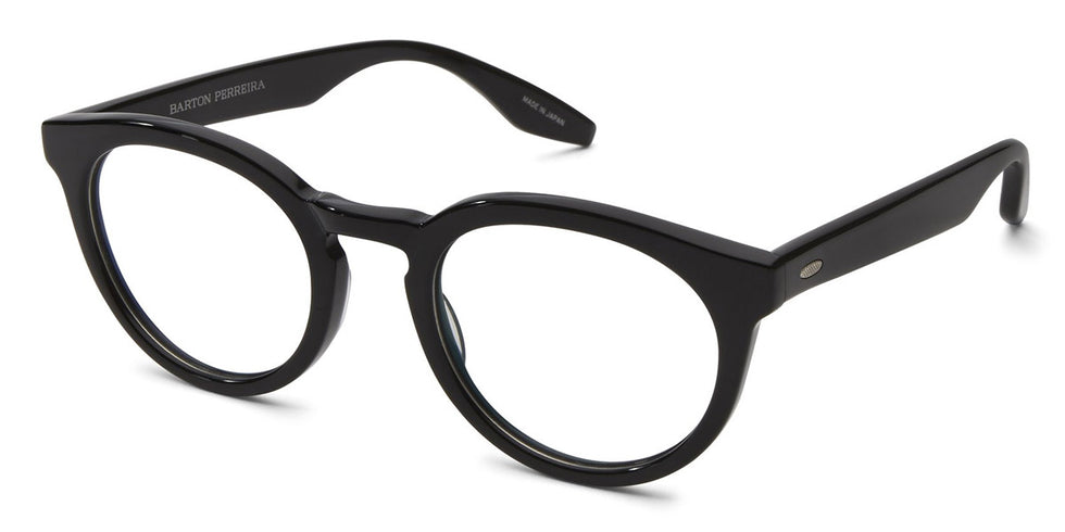 Barton Perreira® Rourke - Black Eyeglasses