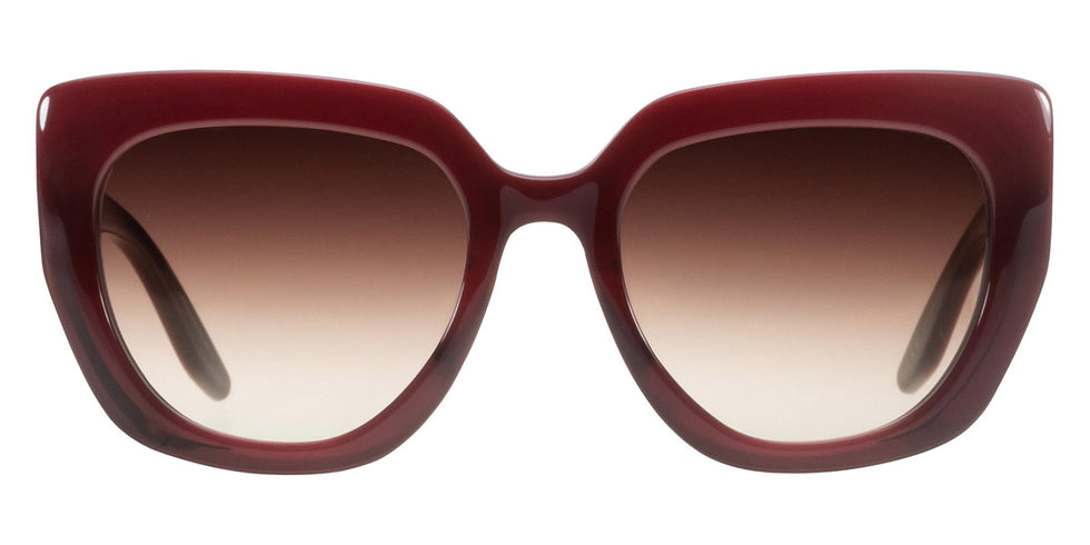Barton Perreira® Akahi - Oxblood / Smokey Topaz AR Sunglasses