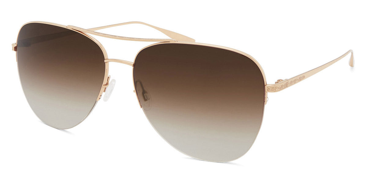Barton Perreira® Chevalier - Gold / Smokey Topaz AR / Smokey Topaz AR Sunglasses