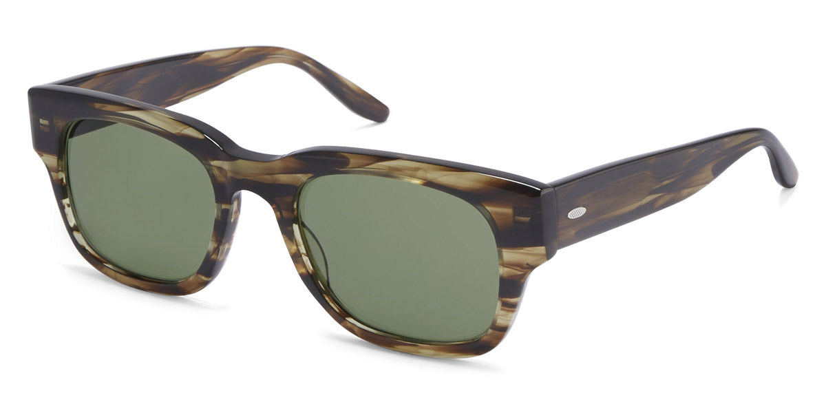 Barton Perreira® Domino - Sulcata Tortoise / Vintage Green AR / Vintage Green AR Sunglasses
