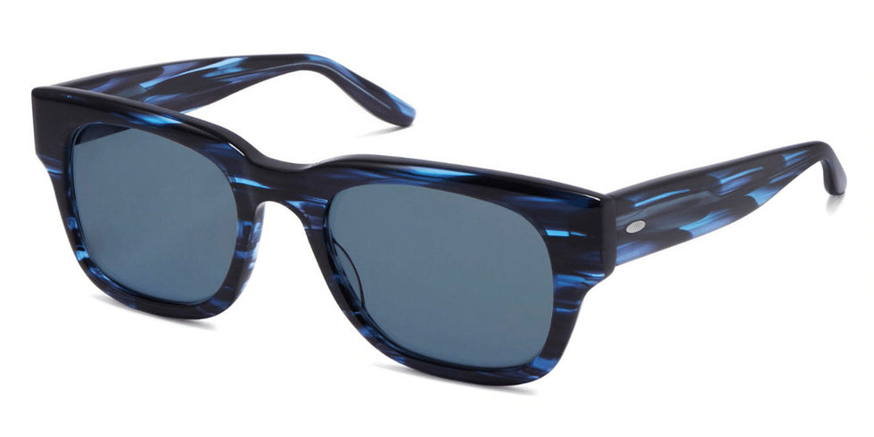 Barton Perreira® Domino - Matte Midnight / Vintage Blue AR / Vintage Blue AR Sunglasses