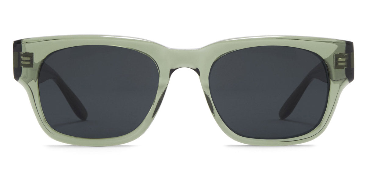 Barton Perreira® Domino - Olive Green / Vintage Gray AR / Vintage Gray AR Sunglasses