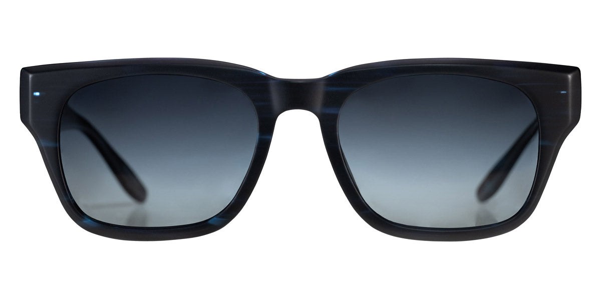 Barton Perreira® Domino Sun - Matte Midnight / November Rain Polarized Sunglasses