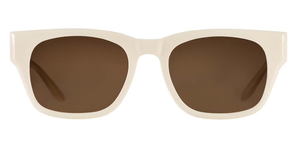 Barton Perreira® Domino X Teddy Vonranson - Ivory / Espresso AR Sunglasses