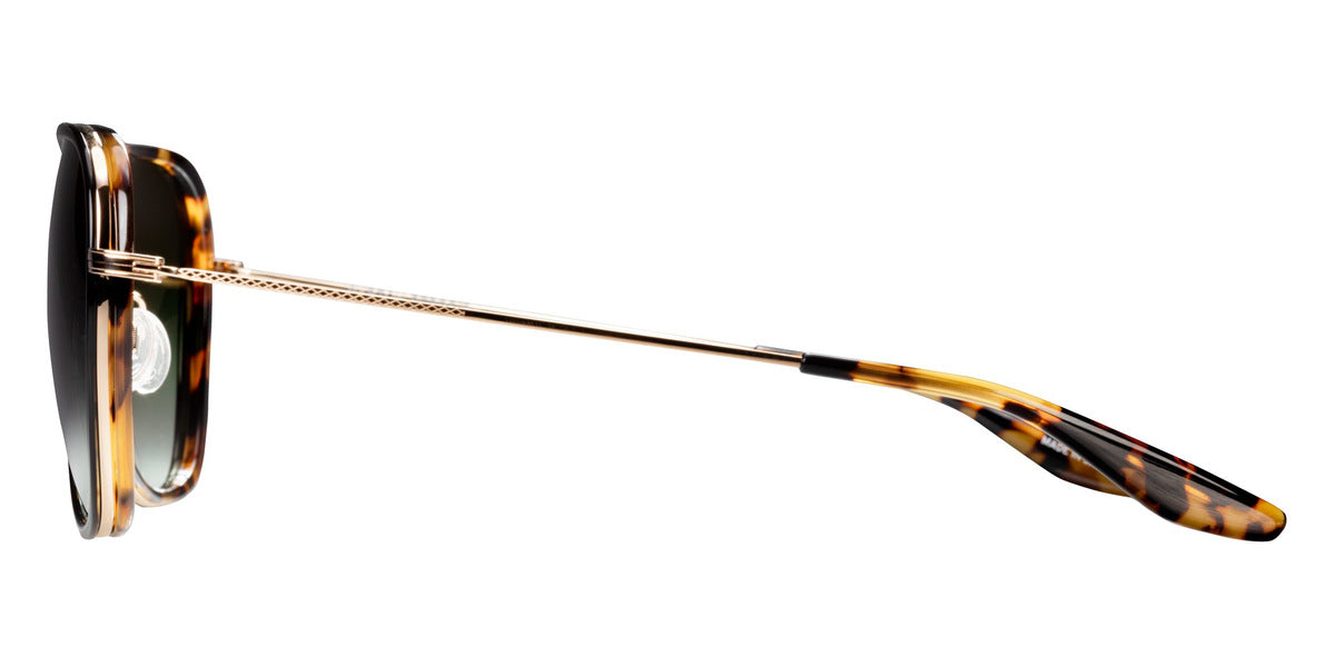 Barton Perreira® Gesner - Black Amber Tortoise / Gold / Julep (AR) Sunglasses