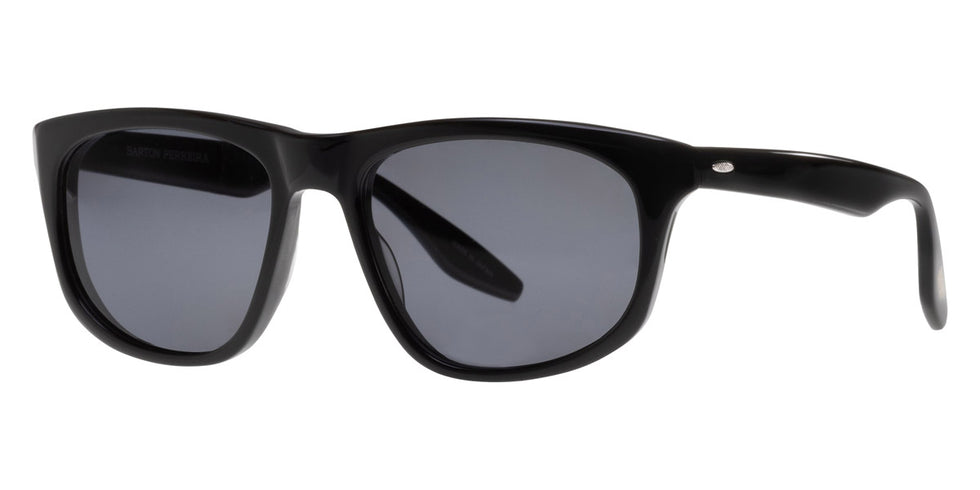 Barton Perreira® 007 Goldfinger - Black / Nocturnal Polarized AR Sunglasses