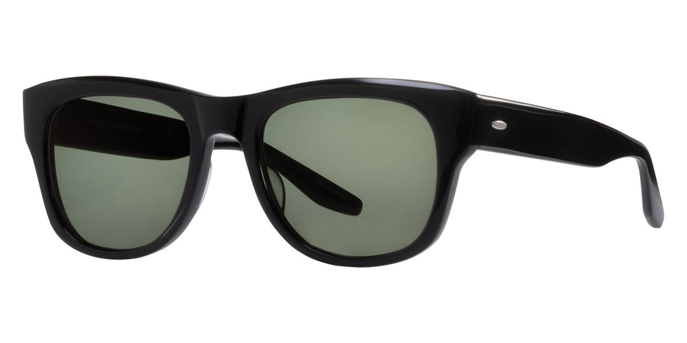 Barton Perreira® Kuhio - Black / Safari Polarized AR Sunglasses