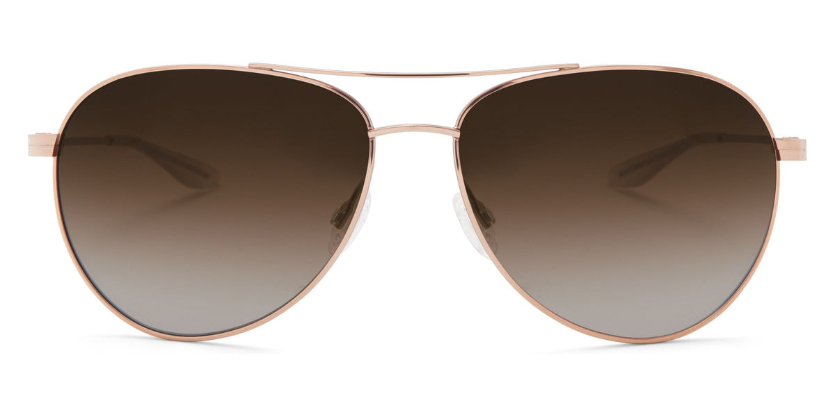 Barton Perreira® Lovitt - Rose Gold / Smokey Topaz / Smokey Topaz Sunglasses