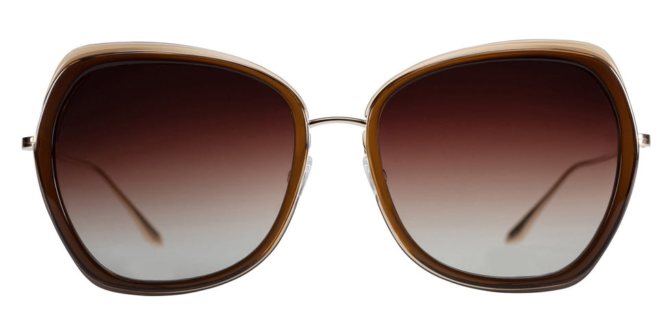 Barton Perreira® Magdalena - Clove/Gold / Smokey Topaz Sunglasses