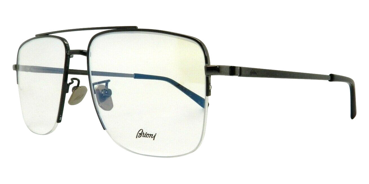 Brioni® BR0053O - Black Eyeglasses