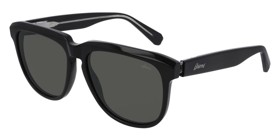 Brioni® BR0063S - Black / Gray Sunglasses