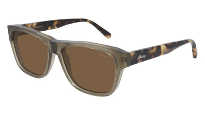 Brioni® BR0081S - Havana/Brown / Brown Sunglasses