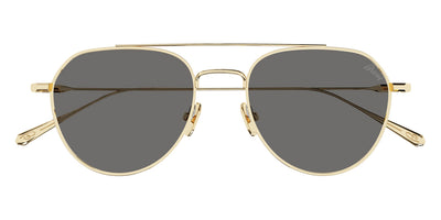 Brioni® BR0106S - Gold / Gray Sunglasses